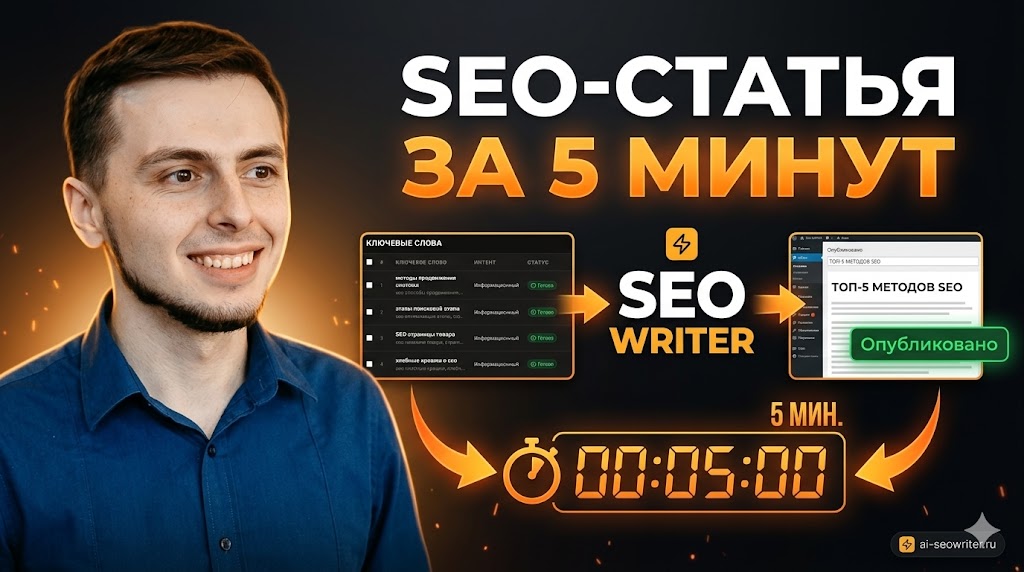 Как создать и автоматически опубликовать SEO-статью в WordPress всего за 5 минут