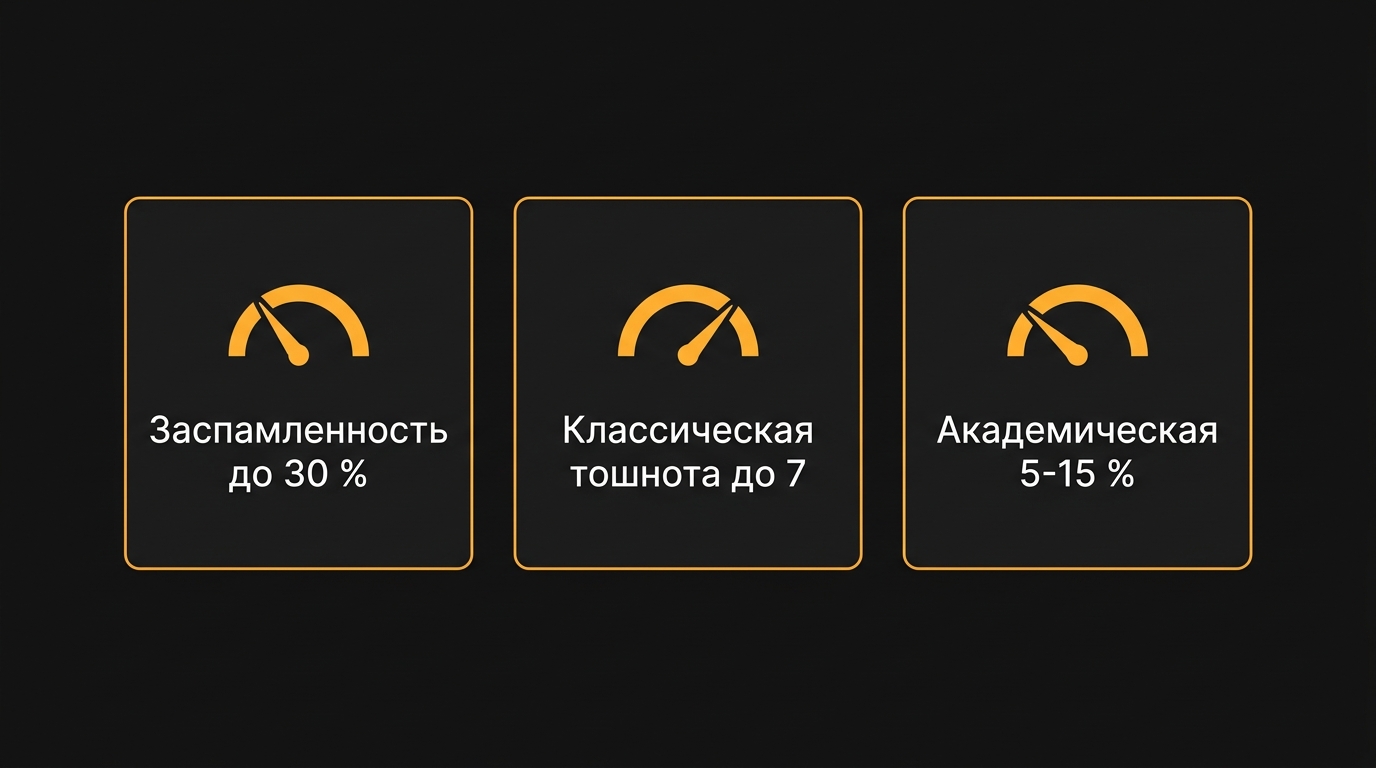 SEO-анализ текста: как проверить статью перед публикацией 2 Нормы сервисов проверки текста: заспамленность и тошнота